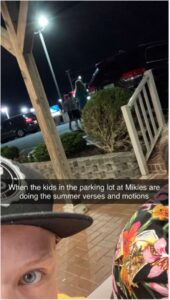 Have You Ever Heard God's Word in the Parking Lot?