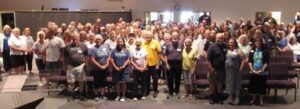 Volunteers at Kick Off Rally