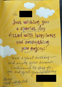 Thank You Card Thank You Card